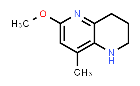 CAS No. 1820735-68-9, 6-Methoxy-8-methyl-1,2,3,4-tetrahydro-1,5-naphthyridine