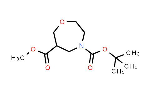 CAS No. 1820736-58-0, 4-tert-Butyl 6-methyl 1,4-oxazepane-4,6-dicarboxylate