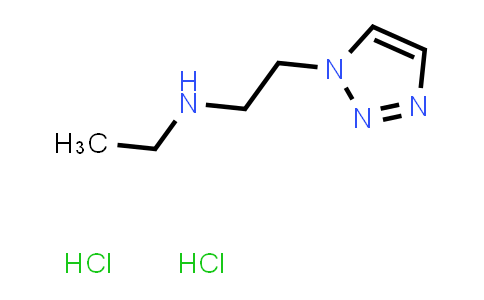 CAS No. 1820739-56-7, N-Ethyl-2-(1H-1,2,3-triazol-1-yl)ethan-1-amine dihydrochloride
