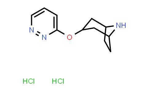 CAS No. 1820740-02-0, 3-(Pyridazin-3-yloxy)-8-azabicyclo[3.2.1]octane dihydrochloride