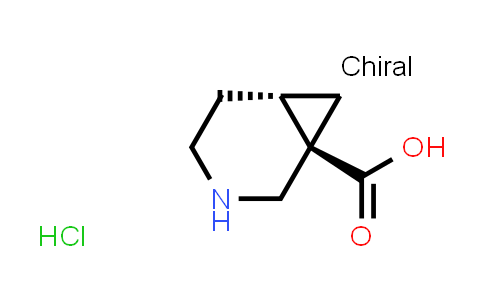 CAS No. 1820752-38-2, (1R,6S)-3-Azabicyclo[4.1.0]heptane-1-carboxylic acid hydrochloride