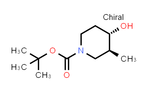 CAS No. 1821740-54-8, tert-Butyl (3S,4S)-4-hydroxy-3-methylpiperidine-1-carboxylate