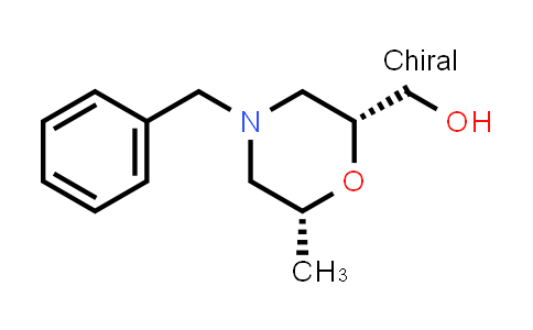 CAS No. 1821773-67-4, ((2R,6R)-4-benzyl-6-methylmorpholin-2-yl)methanol