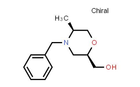 CAS No. 1821792-54-4, ((2R,5S)-4-benzyl-5-methylmorpholin-2-yl)methanol