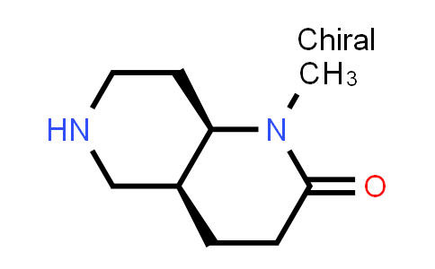 CAS No. 1821805-31-5, (4AS,8aR)-1-methyl-decahydro-1,6-naphthyridin-2-one