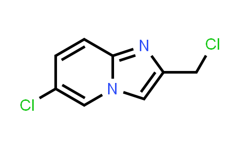 CAS No. 182181-25-5, 6-Chloro-2-(chloromethyl)imidazo[1,2-a]pyridine
