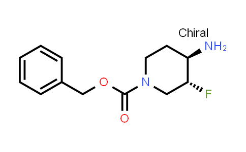 CAS No. 1821811-10-2, (3R,4R)-Benzyl 4-amino-3-fluoropiperidine-1-carboxylate