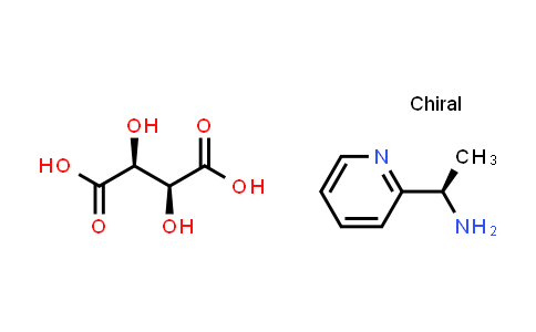 CAS No. 1821811-36-2, (R)-1-(Pyridin-2-yl)ethanamine (2S,3S)-2,3-dihydroxysuccinate