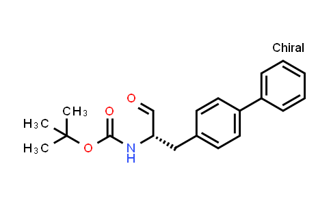 CAS No. 182192-86-5, Carbamic acid, N-[(1S)-2-[1,1'-biphenyl]-4-yl-1-formylethyl]-, 1,1-dimethylethyl ester