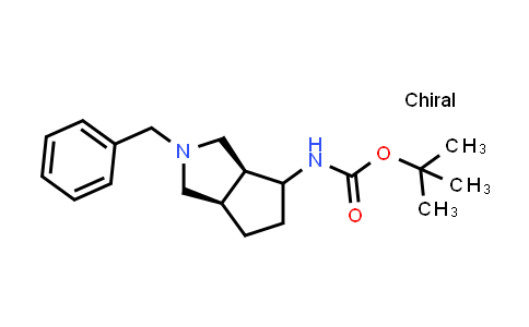 CAS No. 1822315-92-3, tert-Butyl ((3aS,6aR)-2-benzyloctahydrocyclopenta[c]pyrrol-4-yl)carbamate