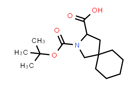 CAS No. 1822424-78-1, 2-[(tert-Butoxy)carbonyl]-2-azaspiro[4.5]decane-3-carboxylic acid