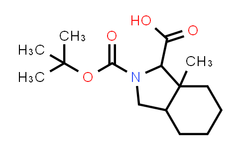 CAS No. 1822430-56-7, 2-(tert-Butoxycarbonyl)-7a-methyloctahydro-1H-isoindole-1-carboxylic acid