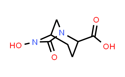CAS No. 1822432-77-8, 6-Hydroxy-7-oxo-1,6-diazabicyclo[3.2.1]octane-2-carboxylic acid