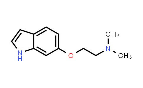 CAS No. 1822710-78-0, [2-(1H-Indol-6-yloxy)ethyl]dimethylamine