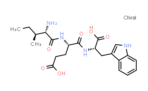 CAS No. 182295-87-0, L-Tryptophan, L-isoleucyl-L-α-glutamyl-