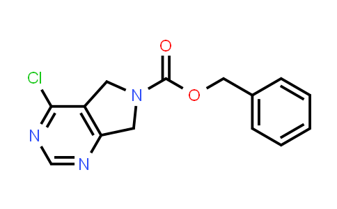 CAS No. 1823247-17-1, Benzyl 4-chloro-5H,6H,7H-pyrrolo[3,4-d]pyrimidine-6-carboxylate