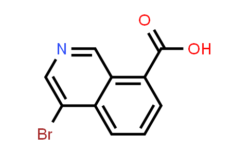CAS No. 1823254-04-1, 4-Bromoisoquinoline-8-carboxylic acid