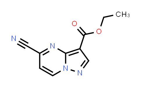 CAS No. 1823265-30-0, Ethyl 5-cyanopyrazolo[1,5-a]pyrimidine-3-carboxylate