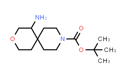 CAS No. 1823266-62-1, tert-Butyl 1-amino-3-oxa-9-azaspiro[5.5]undecane-9-carboxylate