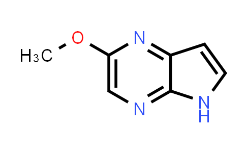 CAS No. 1823381-89-0, 5H-Pyrrolo[2,3-b]pyrazine, 2-methoxy-