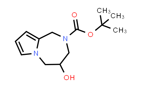 CAS No. 1823395-32-9, tert-Butyl 4-hydroxy-4,5-dihydro-1H-pyrrolo[1,2-a][1,4]diazepine-2(3H)-carboxylate
