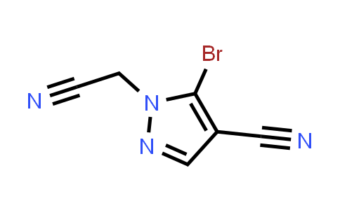 CAS No. 1823407-59-5, 5-Bromo-1-(cyanomethyl)-1H-pyrazole-4-carbonitrile
