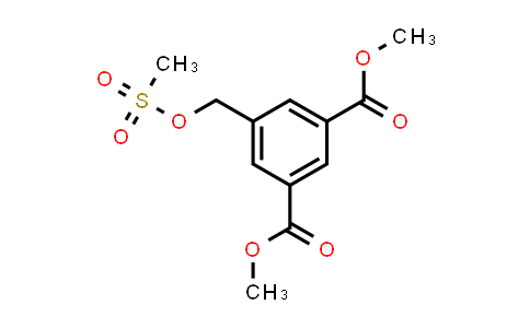 CAS No. 1823431-36-2, Dimethyl 5-(((methylsulfonyl)oxy)methyl)isophthalate