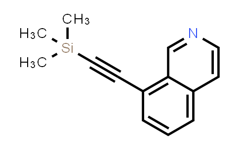 CAS No. 1823440-48-7, 8-((Trimethylsilyl)ethynyl)isoquinoline