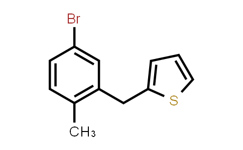 CAS No. 1823462-28-7, 2-(5-Bromo-2-methylbenzyl)thiophene