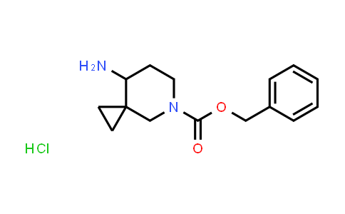 CAS No. 1823500-42-0, Benzyl 8-amino-5-azaspiro[2.5]octane-5-carboxylate hydrochloride