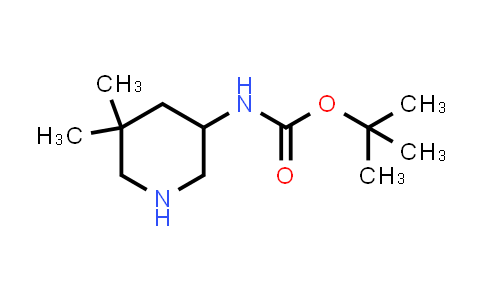 CAS No. 1823780-33-1, tert-Butyl N-(5,5-dimethylpiperidin-3-yl)carbamate