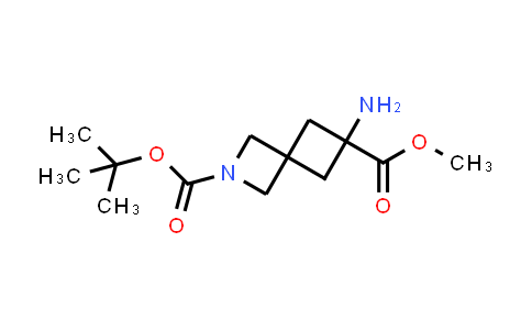 CAS No. 1823810-70-3, 2-(tert-Butyl) 6-methyl 6-amino-2-azaspiro[3.3]heptane-2,6-dicarboxylate
