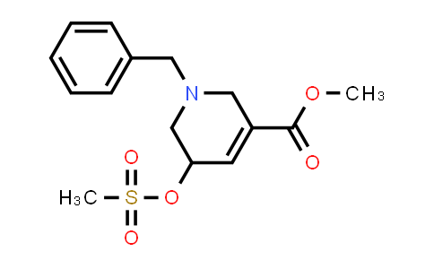 CAS No. 1823843-77-1, Methyl 1-benzyl-5-(methylsulfonyloxy)-1,2,5,6-tetrahydropyridine-3-carboxylate