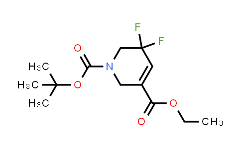CAS No. 1823847-01-3, 1-tert-Butyl 3-ethyl 5,5-difluoro-5,6-dihydropyridine-1,3(2H)-dicarboxylate