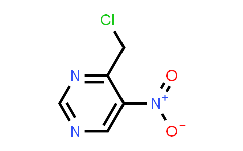 CAS No. 1823877-14-0, Pyrimidine, 4-(chloromethyl)-5-nitro-