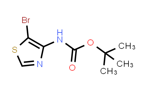 CAS No. 1823881-74-8, tert-Butyl (5-bromothiazol-4-yl)carbamate