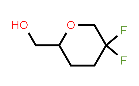 CAS No. 1823910-57-1, (5,5-Difluorotetrahydro-2H-pyran-2-yl)methanol