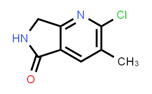 CAS No. 1823921-16-9, 2-Chloro-3-methyl-6,7-dihydro-5H-pyrrolo[3,4-b]pyridin-5-one