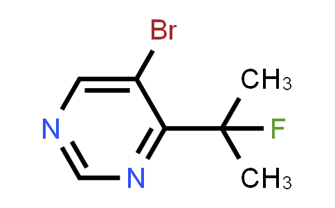 CAS No. 1823944-93-9, 5-Bromo-4-(2-fluoropropan-2-yl)pyrimidine