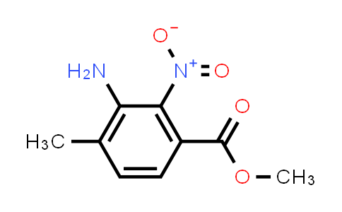 CAS No. 1824056-12-3, Methyl 3-amino-4-methyl-2-nitrobenzoate