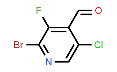 CAS No. 1824065-84-0, 2-Bromo-5-chloro-3-fluoropyridine-4-carbaldehyde