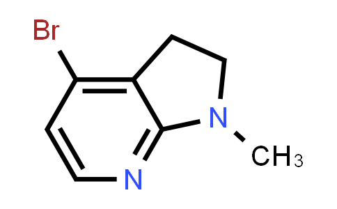 CAS No. 1824145-82-5, 4-Bromo-1-methyl-2,3-dihydro-1H-pyrrolo[2,3-b]pyridine