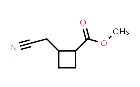 CAS No. 1824203-42-0, Methyl 2-(cyanomethyl)cyclobutane-1-carboxylate