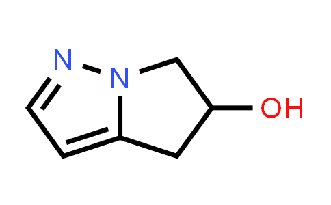 CAS No. 1824203-57-7, 5,6-Dihydro-4H-pyrrolo[1,2-b]pyrazol-5-ol