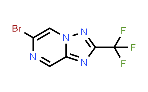 CAS No. 1824284-78-7, 6-Bromo-2-(trifluoromethyl)-[1,2,4]triazolo[1,5-a]pyrazine