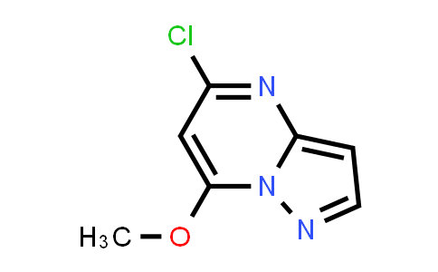 CAS No. 1824286-23-8, 5-Chloro-7-methoxypyrazolo[1,5-a]pyrimidine
