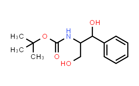 CAS No. 1824344-49-1, tert-Butyl (1,3-dihydroxy-1-phenylpropan-2-yl)carbamate
