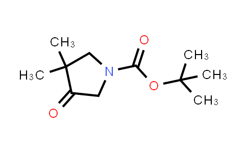 CAS No. 1824385-39-8, tert-Butyl 3,3-dimethyl-4-oxopyrrolidine-1-carboxylate