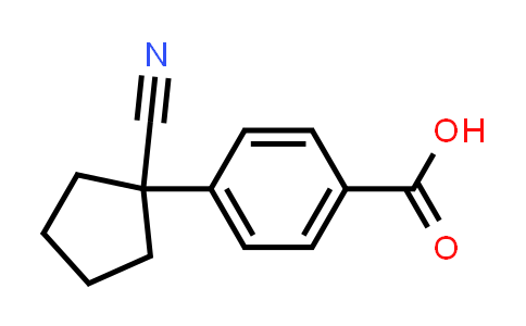 CAS No. 1824465-17-9, 4-(1-Cyanocyclopentyl)benzoic acid
