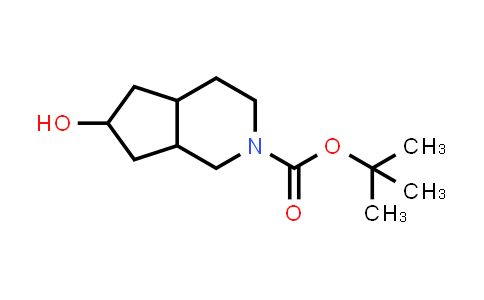 CAS No. 1824531-50-1, tert-Butyl 6-hydroxyhexahydro-1H-cyclopenta[c]pyridine-2(3H)-carboxylate